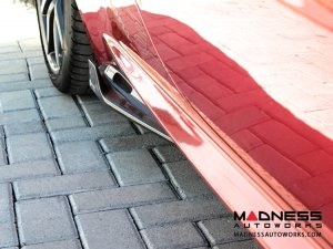 Alfa Romeo 4C Carbon Fiber Side Skirt Set - Shark Fin